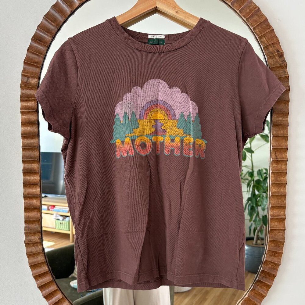 Mother The Boxy Goodie Goodie Cropped T-Shirt